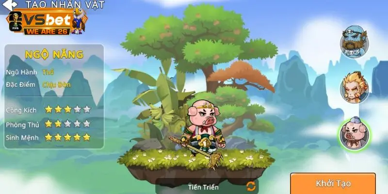 Chi tiết mức thưởng các biểu tượng slot Tây Du Ký